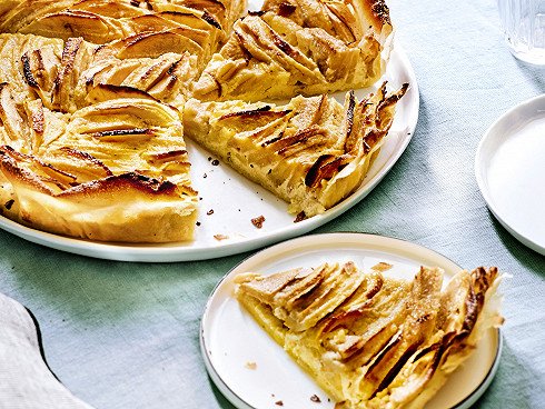 Tarte normande aux pommes
